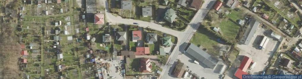 Zdjęcie satelitarne Martenowska ul.