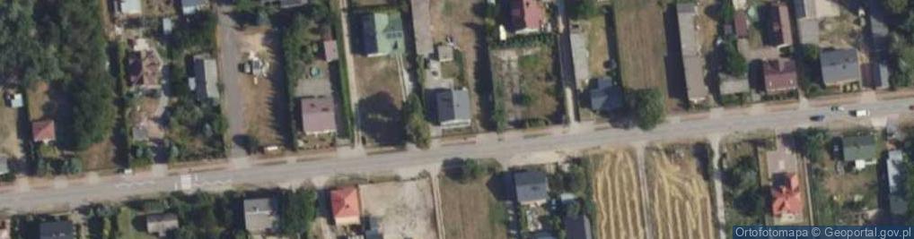 Zdjęcie satelitarne Mazowiecka ul.