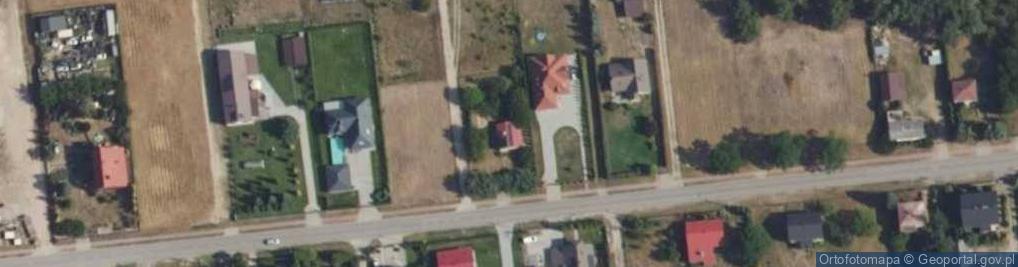 Zdjęcie satelitarne Mazowiecka ul.