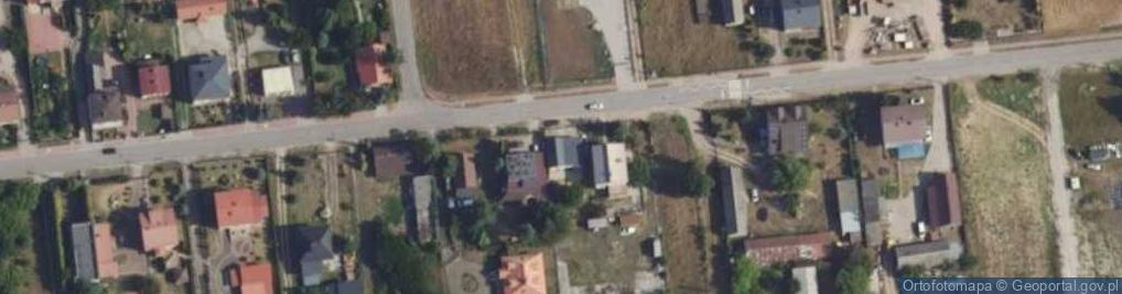 Zdjęcie satelitarne Mazowiecka ul.
