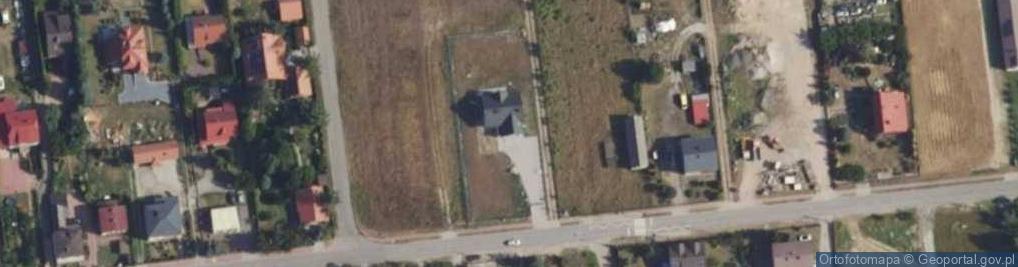 Zdjęcie satelitarne Mazowiecka ul.