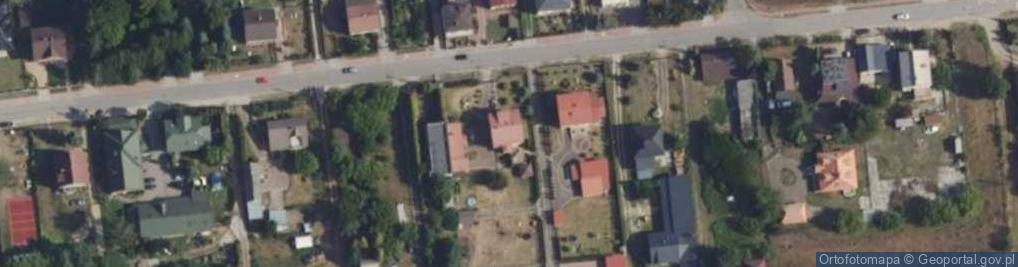 Zdjęcie satelitarne Mazowiecka ul.