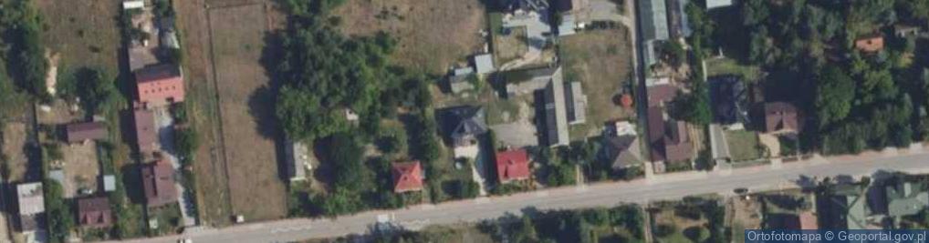 Zdjęcie satelitarne Mazowiecka ul.