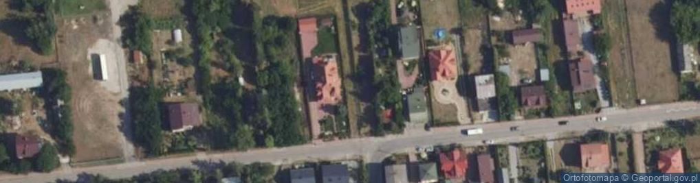 Zdjęcie satelitarne Mazowiecka ul.