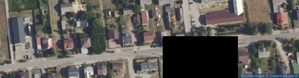 Zdjęcie satelitarne Mazowiecka ul.