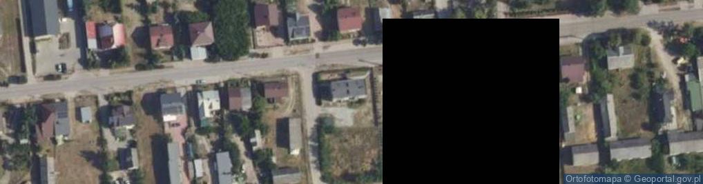 Zdjęcie satelitarne Mazowiecka ul.