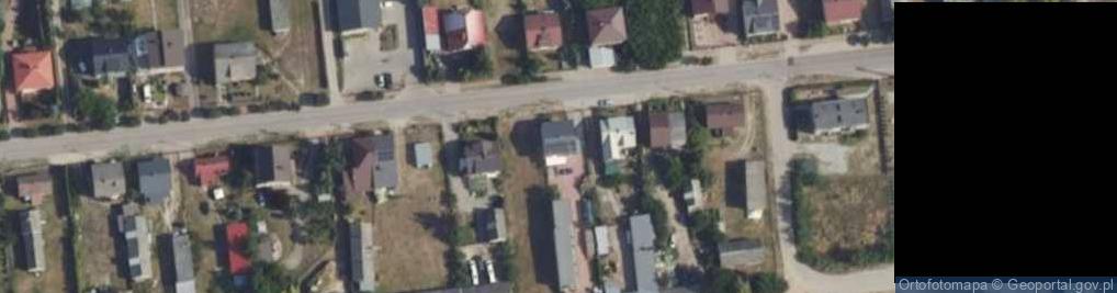 Zdjęcie satelitarne Mazowiecka ul.