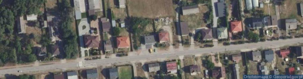 Zdjęcie satelitarne Mazowiecka ul.