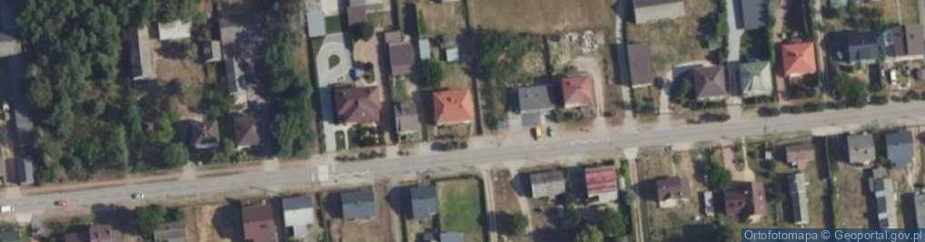 Zdjęcie satelitarne Mazowiecka ul.