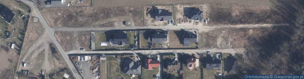 Zdjęcie satelitarne Mahoniowa ul.