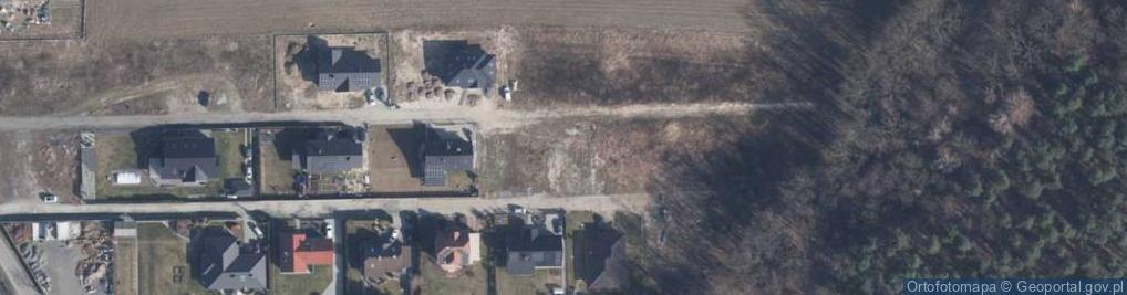 Zdjęcie satelitarne Mahoniowa ul.