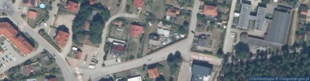 Zdjęcie satelitarne Mazurska ul.