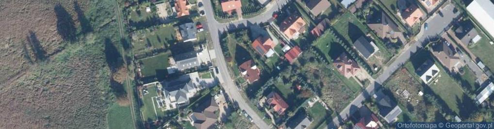 Zdjęcie satelitarne Malwowa ul.