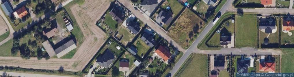 Zdjęcie satelitarne Makowa ul.
