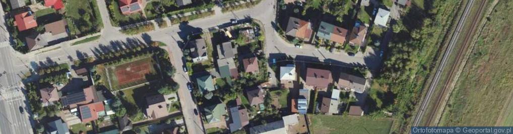 Zdjęcie satelitarne Mała ul.