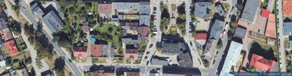 Zdjęcie satelitarne Mały Rynek ul.