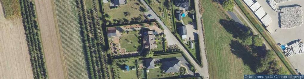 Zdjęcie satelitarne Makowa ul.