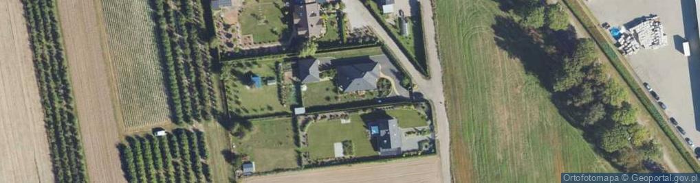 Zdjęcie satelitarne Makowa ul.