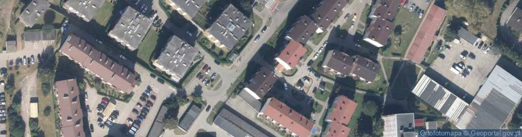 Zdjęcie satelitarne Malczewskiego Jacka ul.