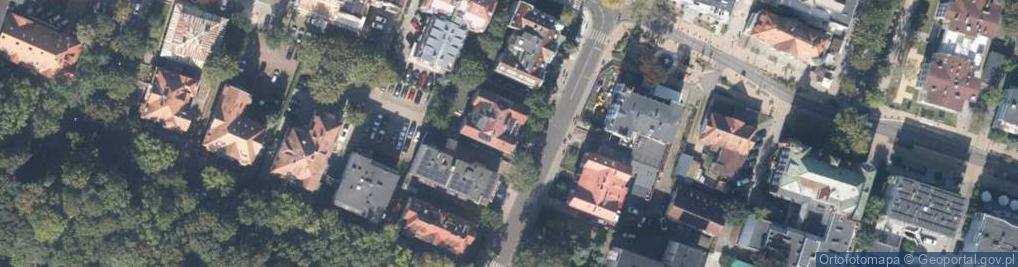 Zdjęcie satelitarne Matejki Jana ul.