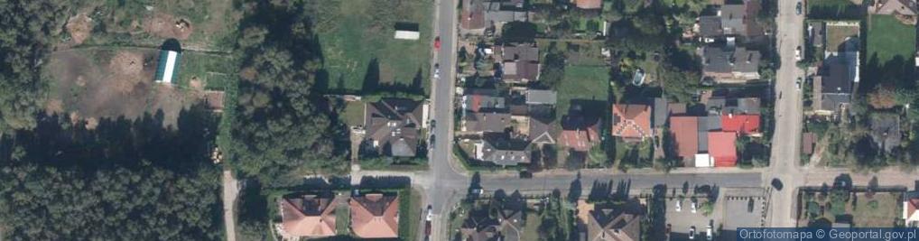 Zdjęcie satelitarne Mazowiecka ul.
