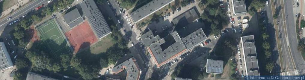 Zdjęcie satelitarne Mazurska ul.