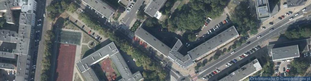 Zdjęcie satelitarne Mazurska ul.