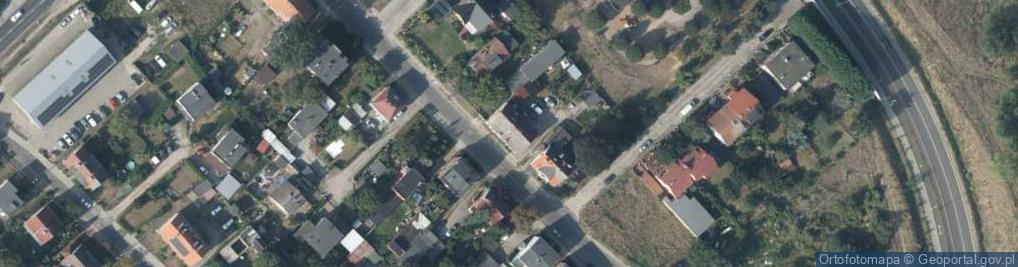 Zdjęcie satelitarne Marmurowa ul.