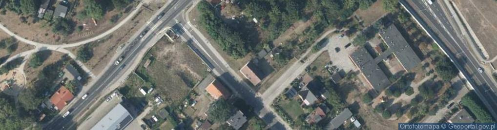 Zdjęcie satelitarne Marmurowa ul.