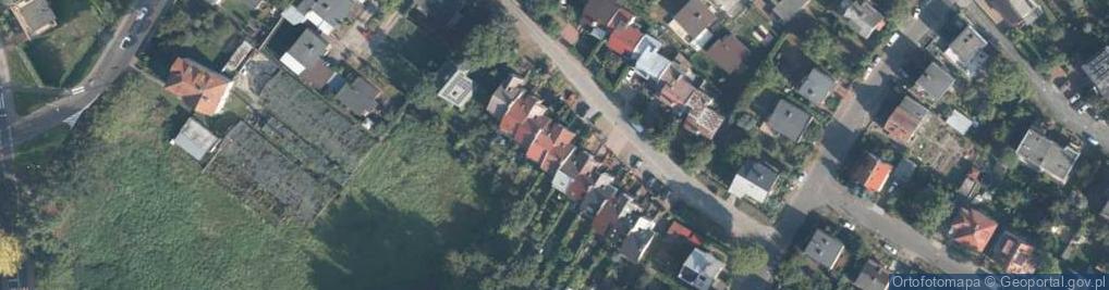 Zdjęcie satelitarne Macedońska ul.