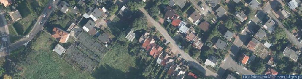 Zdjęcie satelitarne Macedońska ul.