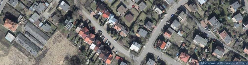 Zdjęcie satelitarne Macedońska ul.