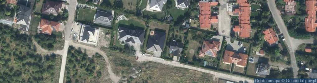 Zdjęcie satelitarne Malachitowa ul.