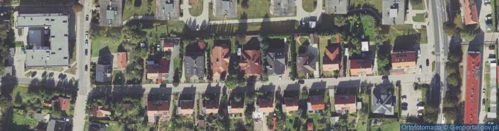 Zdjęcie satelitarne Matusewicz Genowefy, dr. ul.