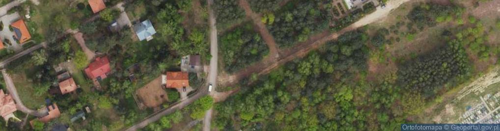 Zdjęcie satelitarne Makowa ul.