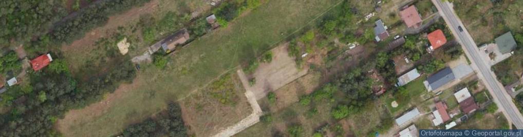Zdjęcie satelitarne Makowa ul.
