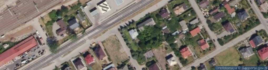 Zdjęcie satelitarne Mazowiecka ul.