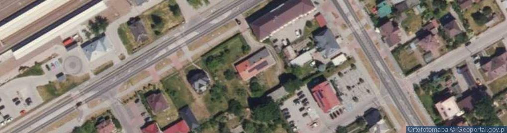 Zdjęcie satelitarne Mazowiecka ul.