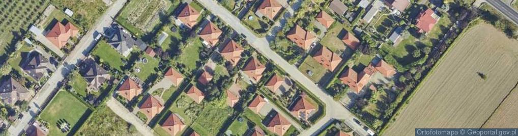 Zdjęcie satelitarne Makowe Łąki ul.