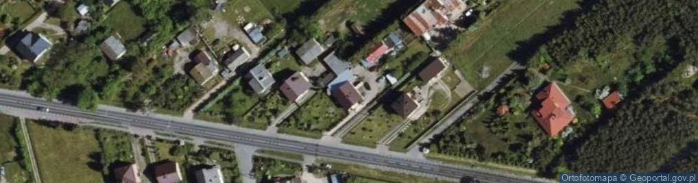 Zdjęcie satelitarne Mazowiecka ul.