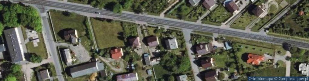 Zdjęcie satelitarne Mazowiecka ul.