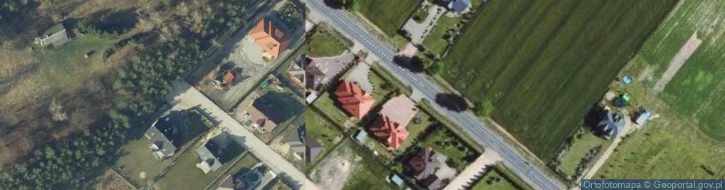 Zdjęcie satelitarne Mazowiecka ul.