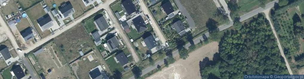 Zdjęcie satelitarne Makowa ul.