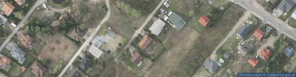 Zdjęcie satelitarne Mazowiecka ul.