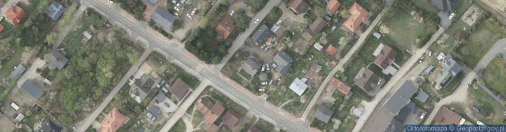 Zdjęcie satelitarne Mazowiecka ul.