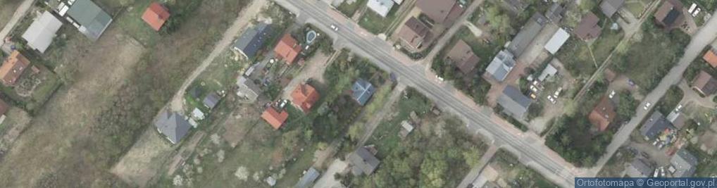 Zdjęcie satelitarne Mazowiecka ul.