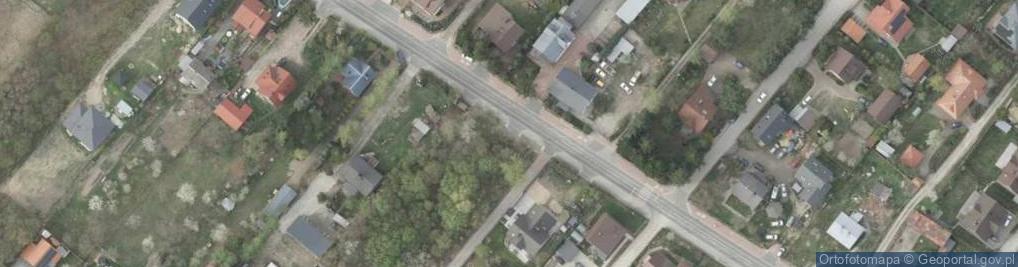 Zdjęcie satelitarne Mazowiecka ul.