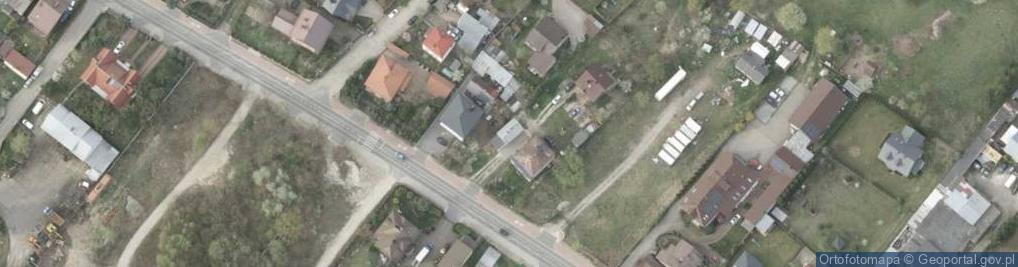 Zdjęcie satelitarne Mazowiecka ul.