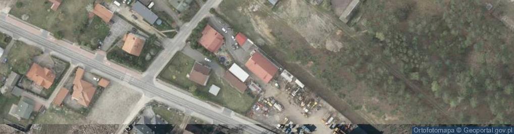 Zdjęcie satelitarne Mazowiecka ul.