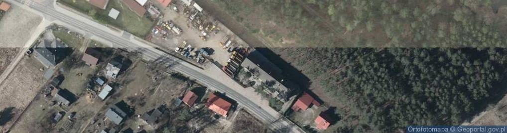 Zdjęcie satelitarne Mazowiecka ul.